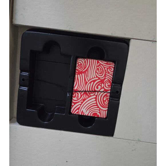 Vintage Kling Windproof Magnetic Playing Cards Steel Board 50s Travel Game - Picture 7 of 7